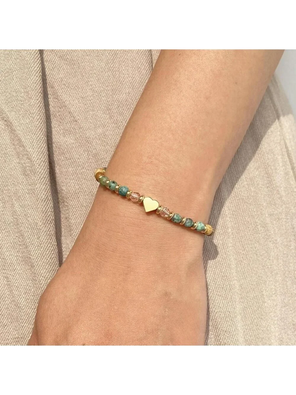 Natural Stone Inspirational Bracelets - Unique Birthday Gifts for Her
